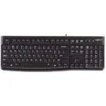Teclado Logitech K120 Alambrico Usb Antiderrame Negro