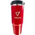 Termo Infinytek Metalico Rojo (promocionales)