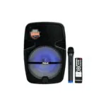 Parlante Amplificado Rca *50 000w* Al-1504 15" Tws Usb Tf Card Bluetooth Radio Fm Recargable Luces Led Rgb Microfono Wirelees Negro - 53hsrc8
