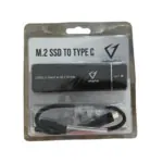 Case - Enclosure Para Disco Solido M.2 Ssd Infinytek Externo Nvme (cable Tipo C A Tipo C) Negro - Formatos M.2 (2280 - 2260 - 2242 - 2230) - Compatible Con Windows 10 - 11 - Macos - Android