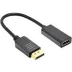 Cable Convertidor Display Port A Hdmi Anera 20cm 1.4k