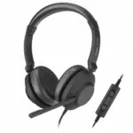 Headphone Axtel One Axh-oneucd Conectividad Usb Control Llamadas Microfono Con Anulacion De Ruido