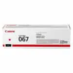 Toner Canon 067 Magenta Rendimiento 1250 Impresiones Ic / mf654/mf653