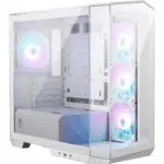 Case Gamer Msi Mag Pano M100r Pz - Microatx Tower - Windowed Side Panel (tempered Glass) - No Power Supply (atx) - White - Usb/ audio - Mb - Msi - Pano100lpzwht