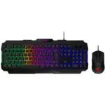 Teclado + Mouse Msi Forge Gk100 Gamer Forge Gk100 Usb 2.0 Forge Gm100 6 Mode Rgb 7buttons Usb 2.0