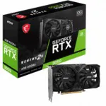 Tarjeta De Video 6gb Msi Geforce Rtx 3050 Ventus 2x - Oc Ddr6 96bit Display Port 1x/ Hdmi X2 - 912-v812-060