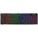 Teclado Genius Gaming Scorpion K12 Mecanico Negro Rgb Tecla Copilot - 31310057401