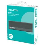 Case Para Disco Solido Adata Compartimiento De Ssd Ec680 M.2 Pcie Usb 3.2 Gen2 Tipo-c - Ec680- ccgy