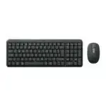 Teclado Logitech + Mouse Mk250 Compact Bluetooth Wireless Black 920013513