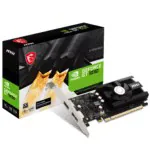 Tarjeta De Video Msi Nvidia Geforce Gt 1030 Graphic Card 4 Gb Ddr4 Sdram Low Profile1.43 Ghz Boost Clock - 64 Bit Bus Width - Pci Express 3.0 X16 - Displayport - 1 X Displayport - Hdmi - Graphic Card - 800y - A300-hj6145 - Hj6145 - 0824142327654 - G103044pc