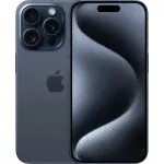 Telefono Celular Apple Iphone 15 Pro Max 1tb (1000gb) Us Esim Blue Titanium Unlocked (min. 80% Battery Health) - Open Box Grade A – Cobertura 6 Meses -