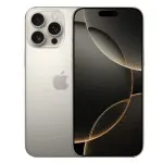 Telefono Celular Apple Iphone 16 Pro Max 256gb Us Esim Natural Titanium Unlocked (min. 80% Battery Health) - Open Box Grade A – Cobertura 6 Meses -