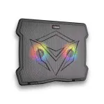 Ventilador Para Laptop Meetion Mt-cp2020 2fan Rgb Conexion Usb Doble DiseÑo Ergonomico - Me- cp2020