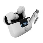 Audifonos Primus Gaming - True Wireless Earphones - Para Cellular Phone / Para Computer / Para Game Console / Para Portable Electronics - Wireless - Includes 2.4 Dongle White- Pwh-300