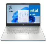 Laptop Hp 14-dq6103ds Intel N150 Ram 4gb Ddr4-3200 Ssd 128gb Ufs 14" Hd 250 Nits Touchscreen (1366x768) Wi-fi 6 (2x2) Bluetooth 5.4 Windows 11 Home Moonlight Blue Factory Recertified - Bk1p0uar#aba