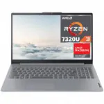 Laptop Lenovo Ideapad Slim 3 15amn8 Ryzen 3 7320u Ram 8gb Ssd512gb 15.6" Fhd Wifi 6 Windows 11 Home Artic Grey - 82xq00r6lm