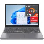 Laptop Lenovo Ideapad Slim 3 Amd Ryzen 7 170 (2025) (amd Ryzen 100 Series) Ram 16gb Ddr5 (4800 Mhzt) 512gb Ssd 15.3" 60hz Ips 2k Touchscreen 1920 X 1200 (wuxga) Wi-fi 6 Windows 11 Home Luna Grey - 199275240256 - 83k700tuus