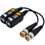 Pareja De Video Balun Teclam Jr- f401 Para Camara De Video Compatible Hasta 8mp 5cm - Jr- f401