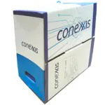 Rollo De Cable - Utp Conexxis Cat6 305m 050mm 80cca 20cu 24awg Blue