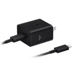 Cargador De Pared Samsung Ep- t4511xbe 45w Usb-c Negro Cable - Ep-t4511xbe