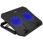 Ventilador Para Laptop Ezmi Dcx-036 Rgb Luces Led 2 Fan 4 Niveles