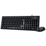 Teclado Genius + Mouse Km-100se Usb Negro - 31330009401