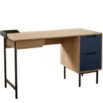 Mesa Escritorio De Oficina Infinytek Ct-3635 - Madera Mdp + Metal - 1310x610x795mm - Peso 37kg - Garantia 3 AÑos